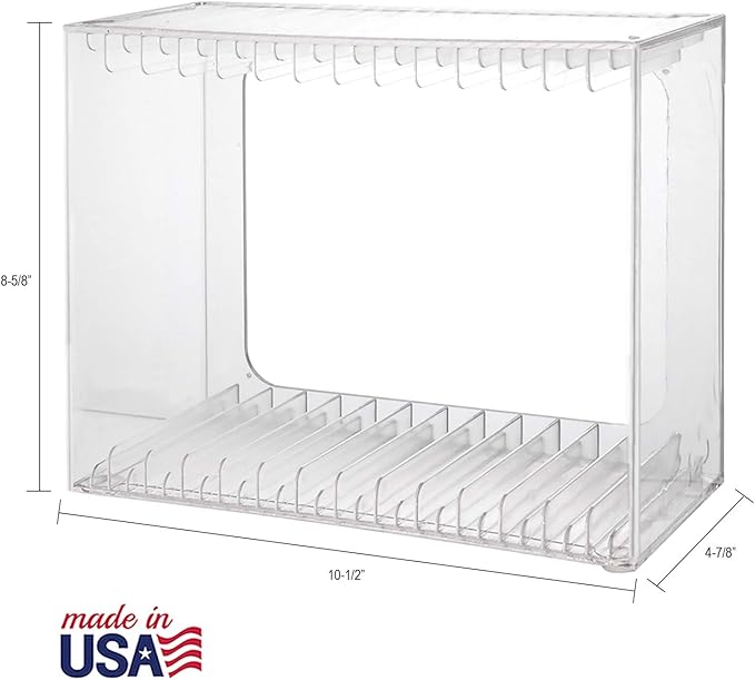 STORi Stackable Clear Plastic DVD Organizer - Image 5