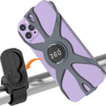 Bike Phone Mount Holder, Detachable Bicycle- 360° Rotatable, Cell Phone Mount by Unknown
