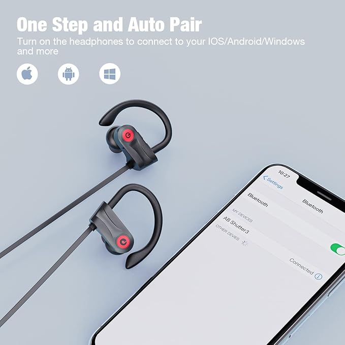 Boean Bluetooth Headphones, Wireless Headphones - Image 8