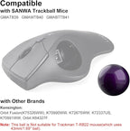 SANWA 2PCS 40mm/1.57in Trackball Replacement Ball - Image 6