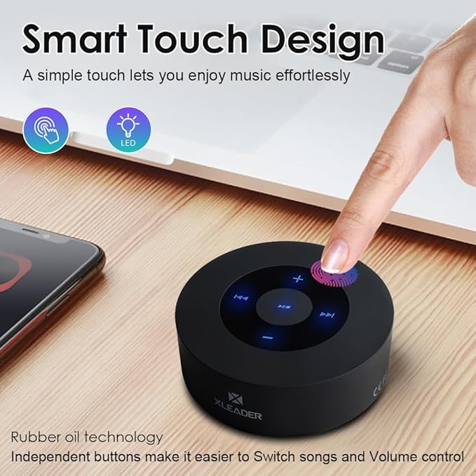 XLEADER Small Bluetooth Speaker Portable Speakers Bluetooth Wireless - Image 2