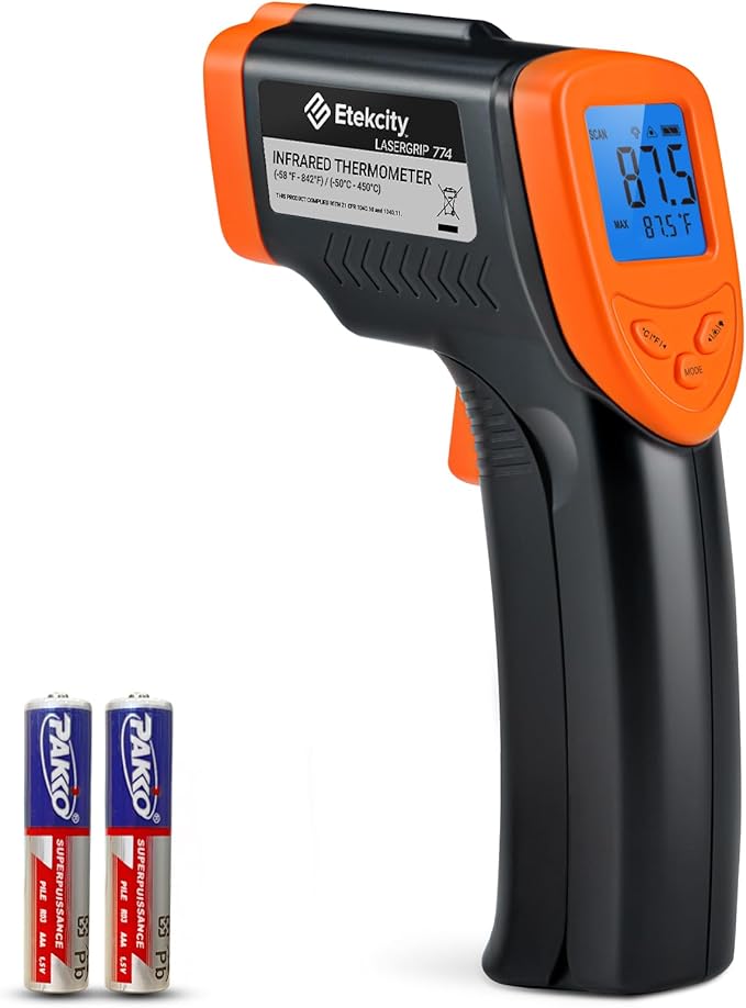 Etekcity Infrared Temperature Thermometer Gun, Laser Food Temp Gun by Etekcity