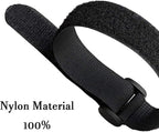 32 pcs 1-inch-wide Hook and Loop Cable Straps, Fixing and Organizing Cable Ties - Image 4
