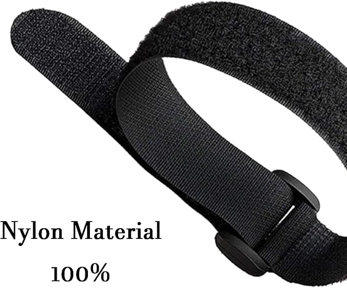 32 pcs 1-inch-wide Hook and Loop Cable Straps, Fixing and Organizing Cable Ties - Image 4