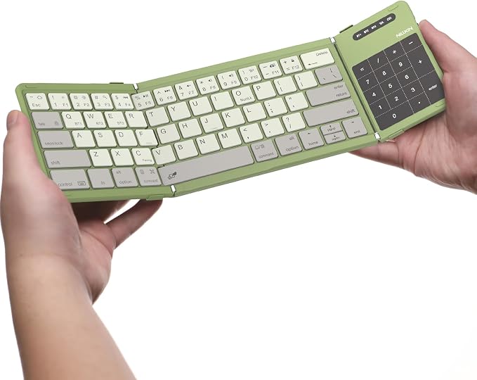 Nillkin Foldable Keyboard with Touchpad, Full Size Keys, Large Trackpad Small by Nillkin
