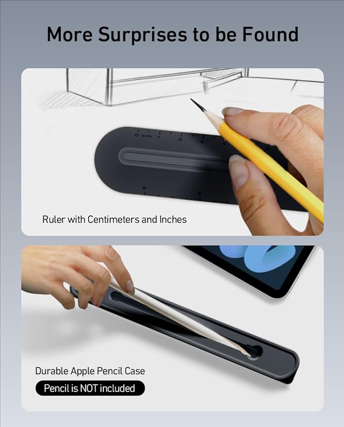 3 in 1 Silicone Laptop Stand, Keyboard Riser - Image 6