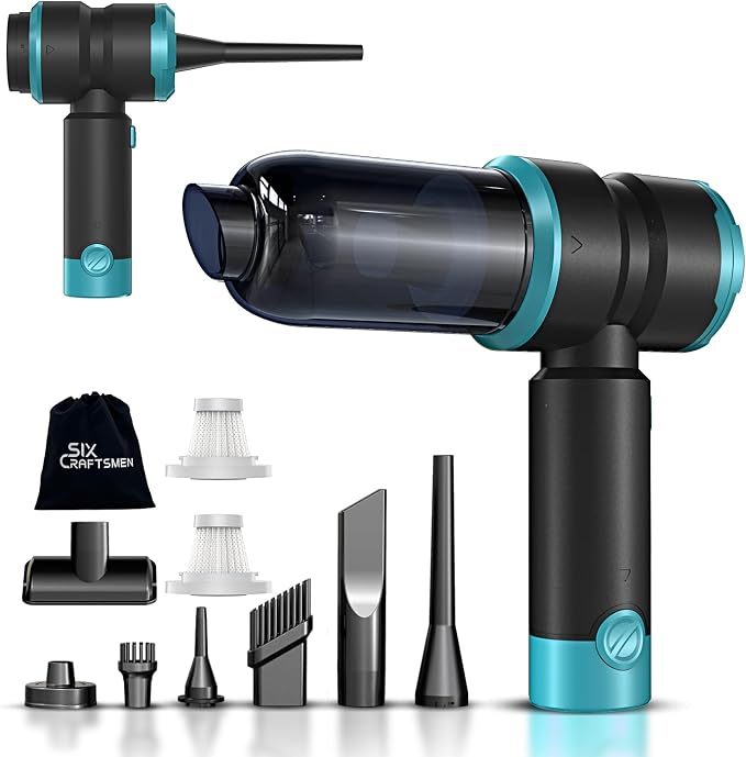 Handheld Car Vacuum with 15000PA Power, 4 in 1 Small Powerful Cordless Vacuum by Unknown