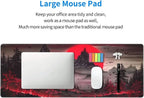 Extended Gaming Mouse Pad, Large Desk Mat XL Anime Mouse Pad Waterproof - Image 6