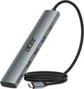 Acer USB C Hub 5 in 1 with 4K HDMI, 100W Power Delivery, 3 USB A Data Ports by Acer