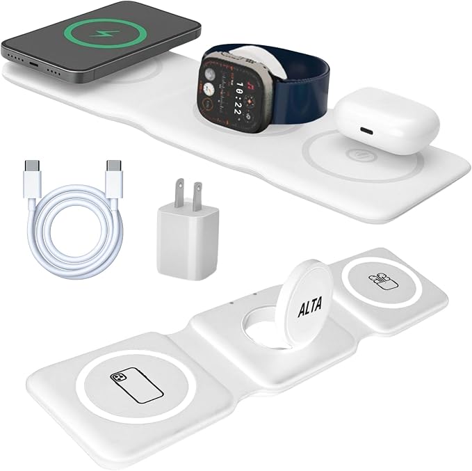 3-in-1 Magnetic Wireless Charger by Unknown