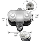 Heart Horse Bus Bar Terminal Block 5/16'' Power Stud Battery Junction Post - Image 4