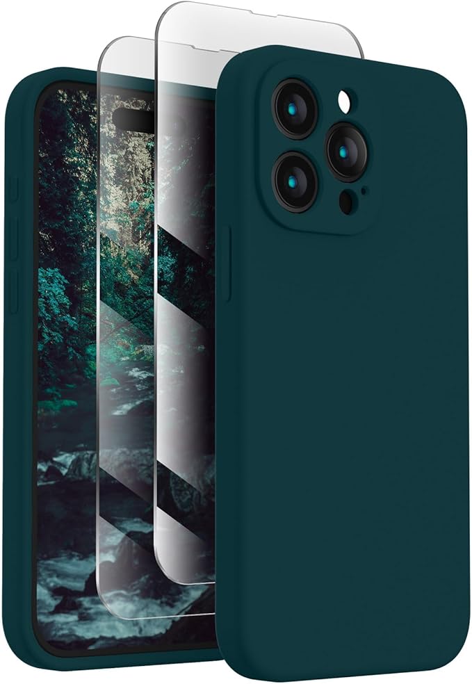 FireNova Designed for iPhone 15 Pro Max Case, Silicone Upgraded Phone Case with by FireNova