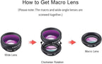 APEXEL 4 in 1 Phone Photography Kit, 18X Telephoto Lens, 198° Fisheye Lens - Image 6
