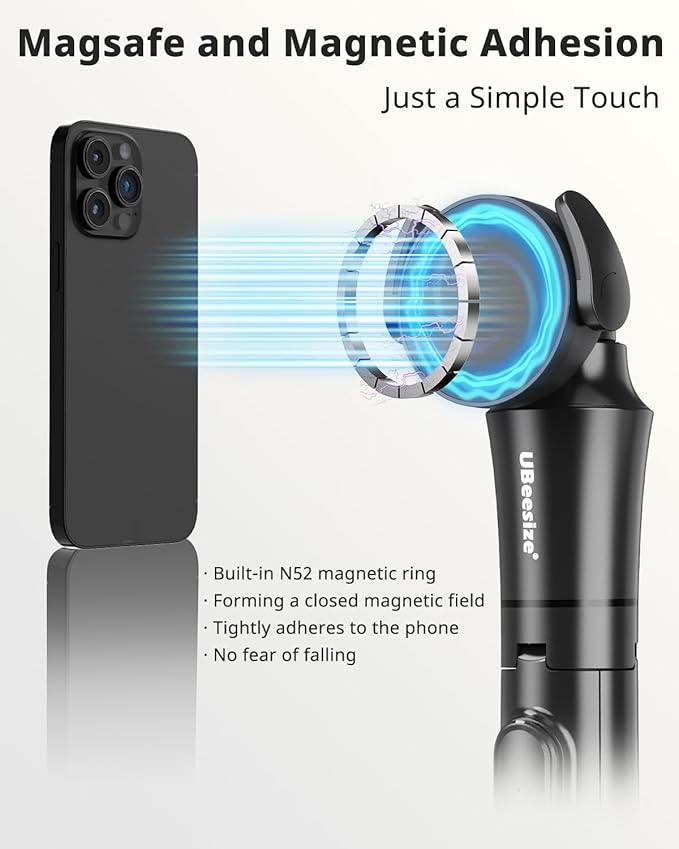 UBeesize 72'' Magnetic Tripod for iPhone - Image 2
