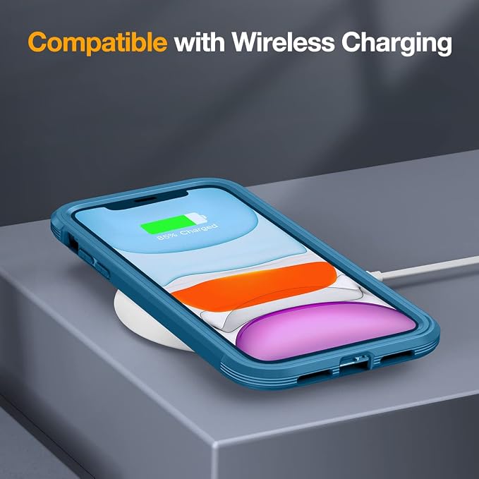 Miracase Glass Series for iPhone 11 Case 6.1 inch, Upgraded Full-Body Rugged - Image 4