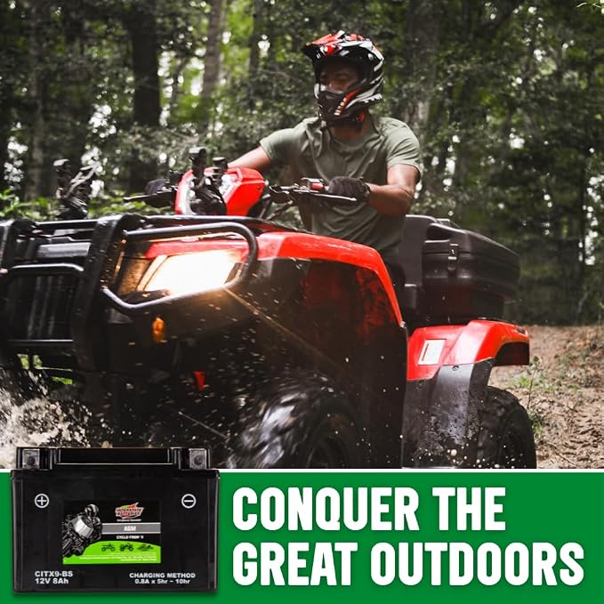 Interstate Batteries YTX9-BS 12V 8Ah Powersports Battery 130CCA AGM - Image 7