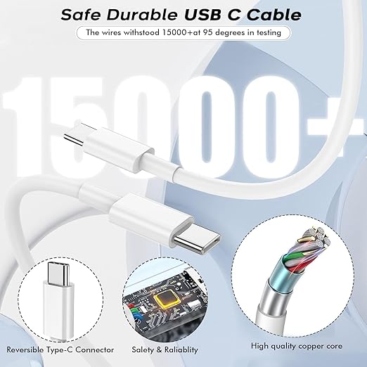 Fast USB C Charger Block, iPad 10th, iPad Air 5/4th, iPad Mini 6th, iPad Pro - Image 6
