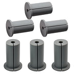6pc Starlink Cable Grommet 1" Silicone Waterproof Wall Hole Pass Through Split by EASYEAH