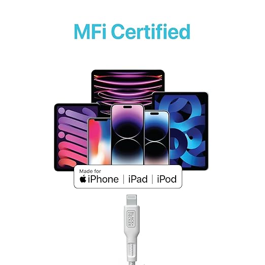 BLACK+DECKER USB C to Lightning Cable - Image 2