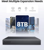 ORICO Dual M.2 NVMe SSD Enclosure, USB C to M2 Adapter - Image 5