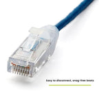 TRUECABLE Cat6 Component Rated Patch Cable, Unshielded, 28AWG Solid Copper - Image 6