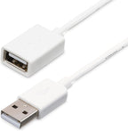 StarTech.com 2m White USB 2.0 Extension Cable Cord by StarTech