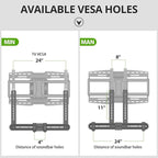 USX MOUNT Universal Soundbar Mount, Sound Bar TV Bracket - Image 8