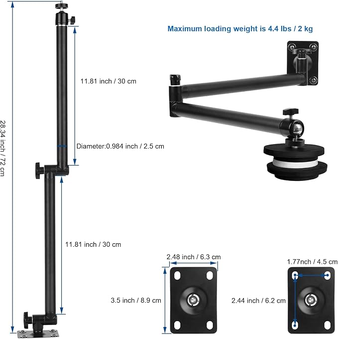 Articulating Camera Wall Moun - Image 5