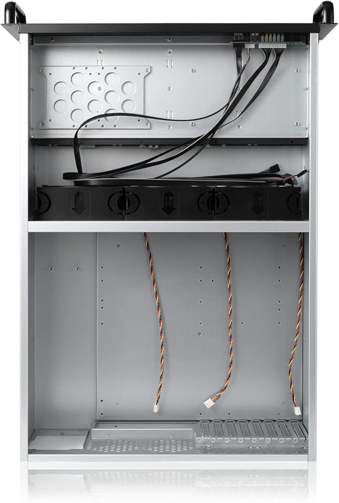 RackChoice 4U Rackmount Server Chassis 8-Bay 12Gbps Hot-Swappable SATA/SAS - Image 5