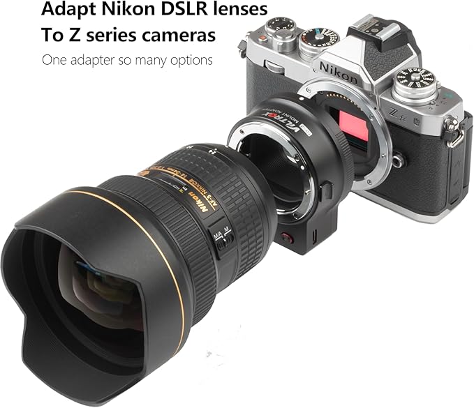 VILTROX NF-Z Lens Mount Adapter FTZ Auto Focus Lens Mount Converter Ring Adapter - Image 6