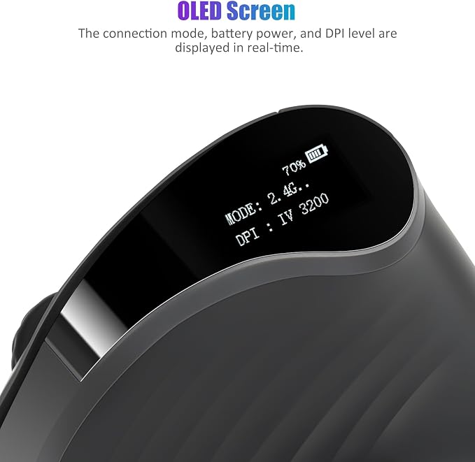 TRELC Wireless Ergonomic Mouse - Image 2