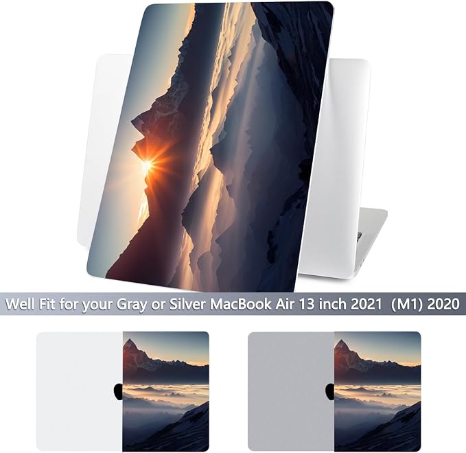 Batianda Design Case for M1 MacBook Air 13 Inch Model A2337 A2179 A1932 2021 - Image 3