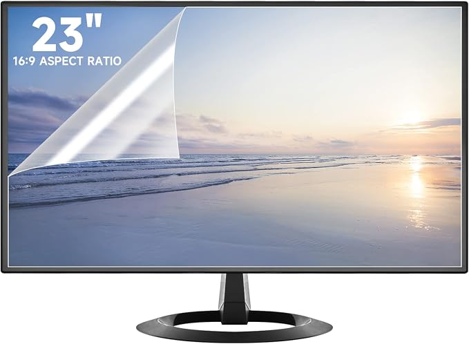 2 Pack 23 Inch Anti Glare Computer Screen Cover, Eye Protection Matte Anti by ANTOGOOV