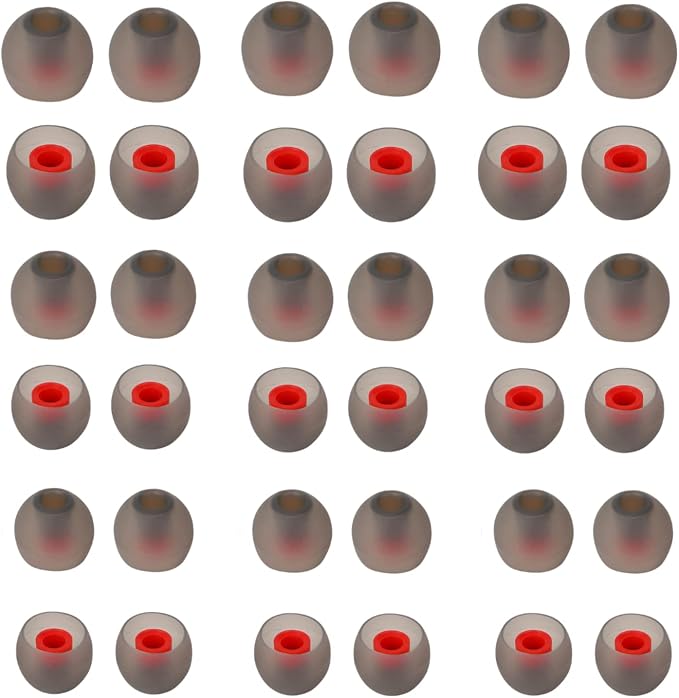 Earbud Tips Soft and Comfortable Silicone Ear Bud Replacement Pieces Fit Most - Image 7