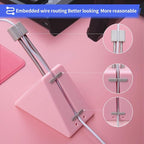 Hotline Games Mouse Bungee Mouse Cord Clip Cord Management System Fixer Holder - Image 3