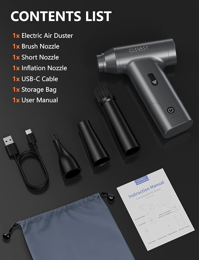 CLEVAST Compressed Air Duster - Image 7