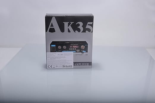 AK35 Stereo Amplifier Home Audio Bluetooth 5.0 Max 200W 2.0 Channel Mini - Image 8