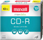 MXLCDR8010PK - Maxell 80MIN 10PK 700MB CDR by Maxell