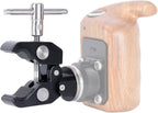 NICEYRIG Super Clamp to Rosette Mount Adapter, Maximum 50mm Adjustable Jaw - Image 8