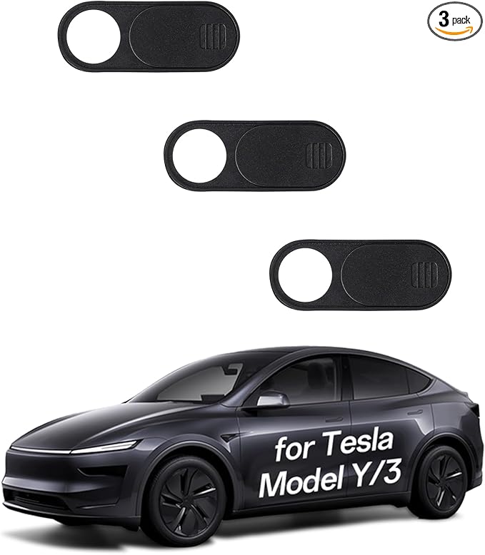 Camera Cover Slide for Tesla Model Y 3 X S Interior Cabin Camera, 0.03 in Ultra by DGXWLLW
