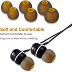 Earbud Tips Soft Silicone Earbuds Replacement Tips Fit - Image 4