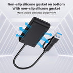 CY USB 3.0 USB-C Type-C Type-A to NVME M-Key M.2 NGFF SATA SSD Docking - Image 7