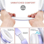 ZIHNIC Bluetooth Headphones Over-Ear, Foldable Wireless and Wired Stereo - Image 3