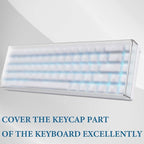 GEEKRIA 65% Keyboard Dust Cover, Acrylic Dust Cover - Image 4
