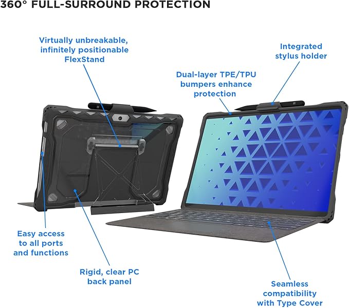 MaxCases Shield Extreme X2 for Microsoft Surface Pro 8 - Image 5
