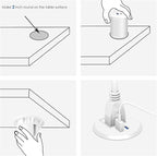 2 inch Desk Power Grommet with PD 20W USB C, Ultra-Flat Plug Power Strip - Image 7
