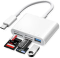 USB C SD Card Reader, USB-C to SD MicroSD XD Picture MS Memory Stick Cards by Oyuiasle