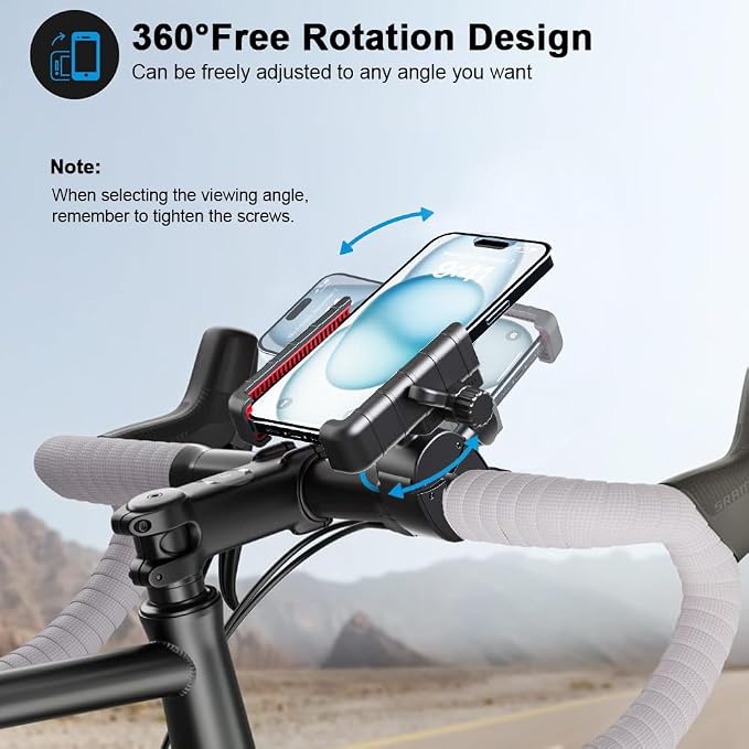 Universal Adjustable Bicycle Phone Holder Compatible - Image 4