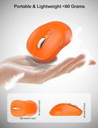 Trueque Wireless Mouse for Laptop, 2.4GHz Ergonomic Computer Mouse - Image 4