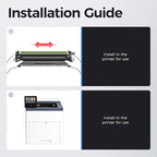C600 C605 Drum Unit Color Imaging Drum 4-Pack Replacement Compatible - Image 4